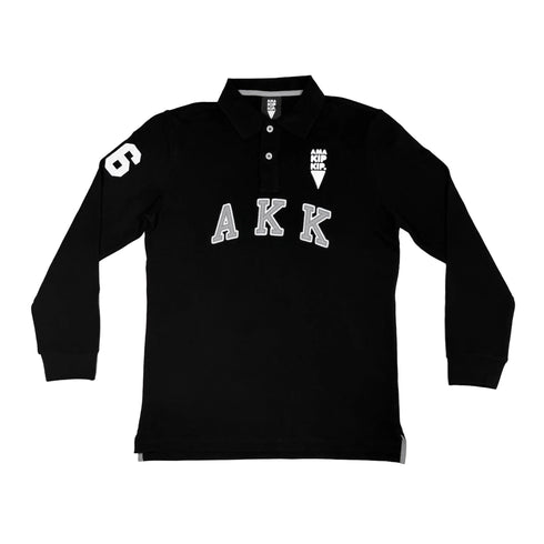 AKK Polo Long Sleeve - Slim Fit – Color: X - Small – Size: Black | Buy Now at Amakipkip Store